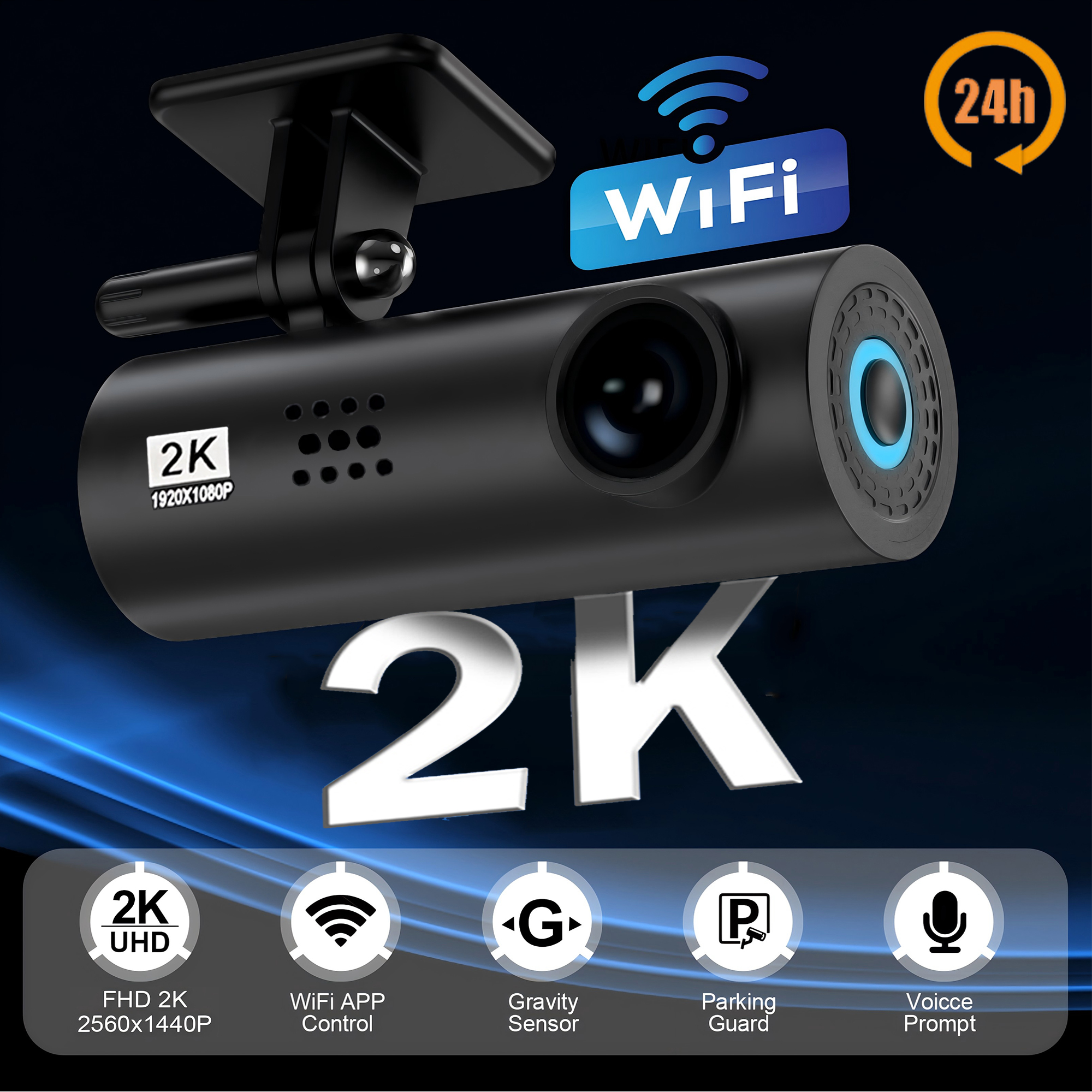 Xiaomi Photography Kit - 2K Car Dash Cam DVR Recorder