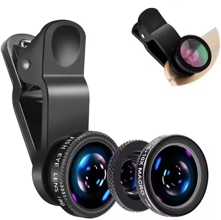 Xiaomi Photography Kit - 3in1 Clip-On Camera Lens for Smartphone