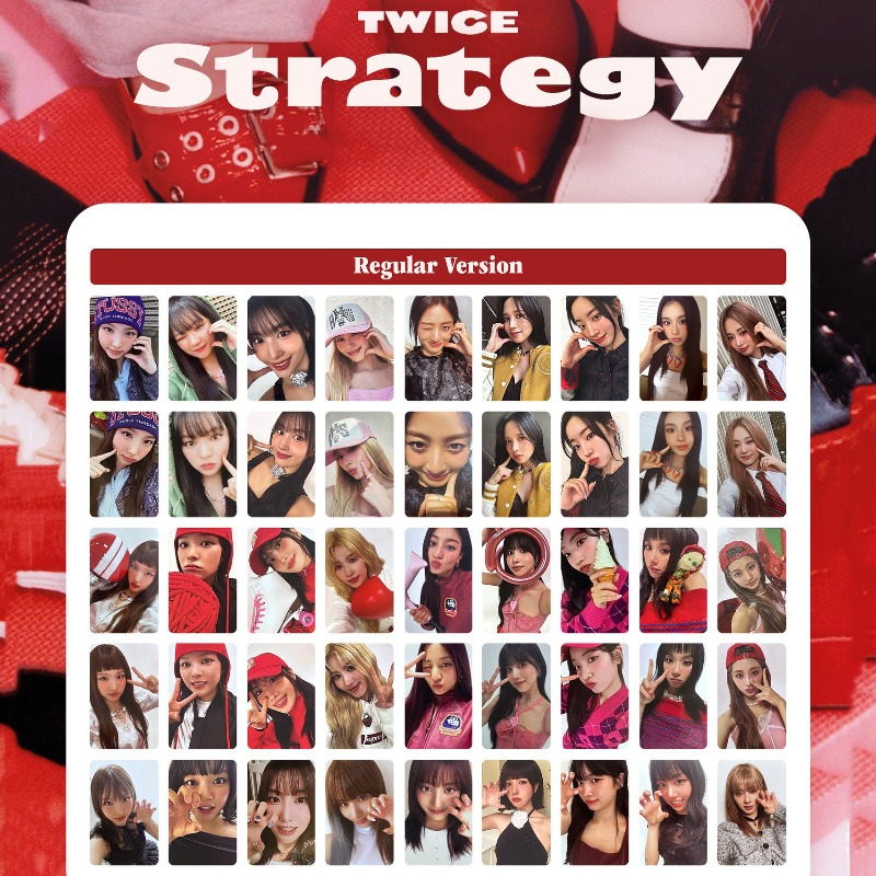 Photography Ideas - TWICE Anime Peripheral Lomo Photo Cards