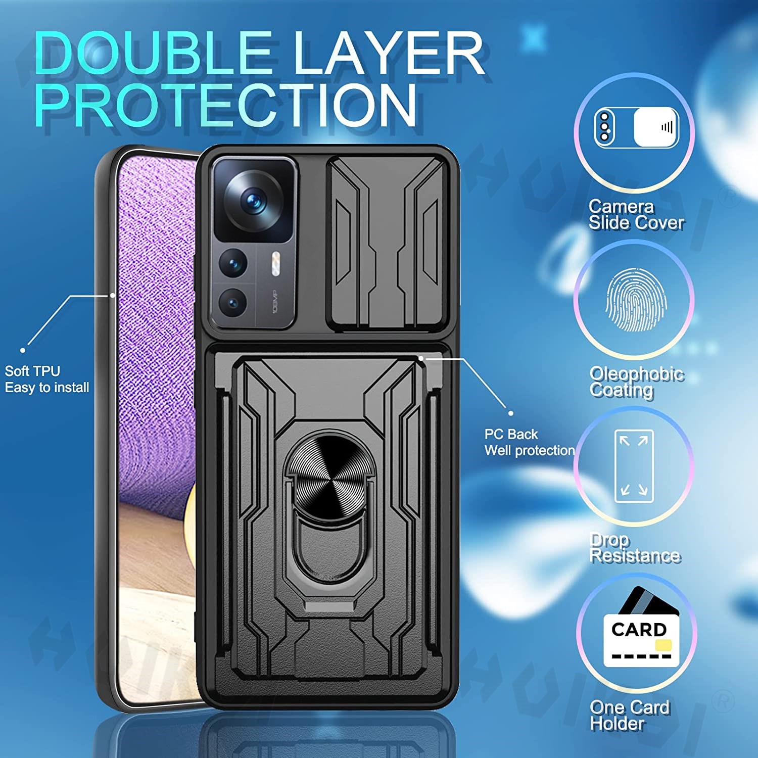 Slide Camera Card Case For Xia - đánh giá và giá Lens Case Pouch