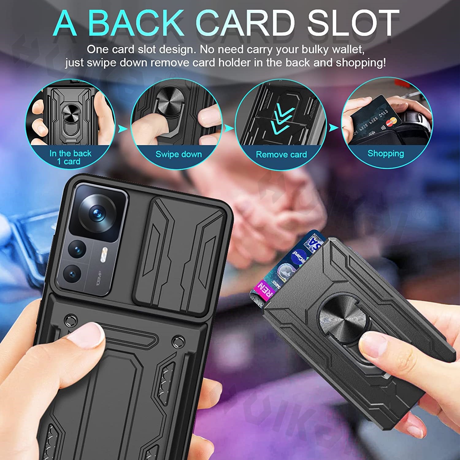 Slide Camera Card Case For Xia - đánh giá và giá Lens Case Pouch