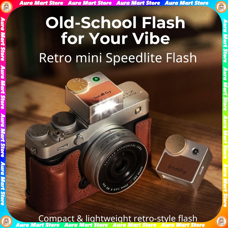 Smallrig RS-R20 Retro Mini Spe - đánh giá và giá Speedlite Flash External