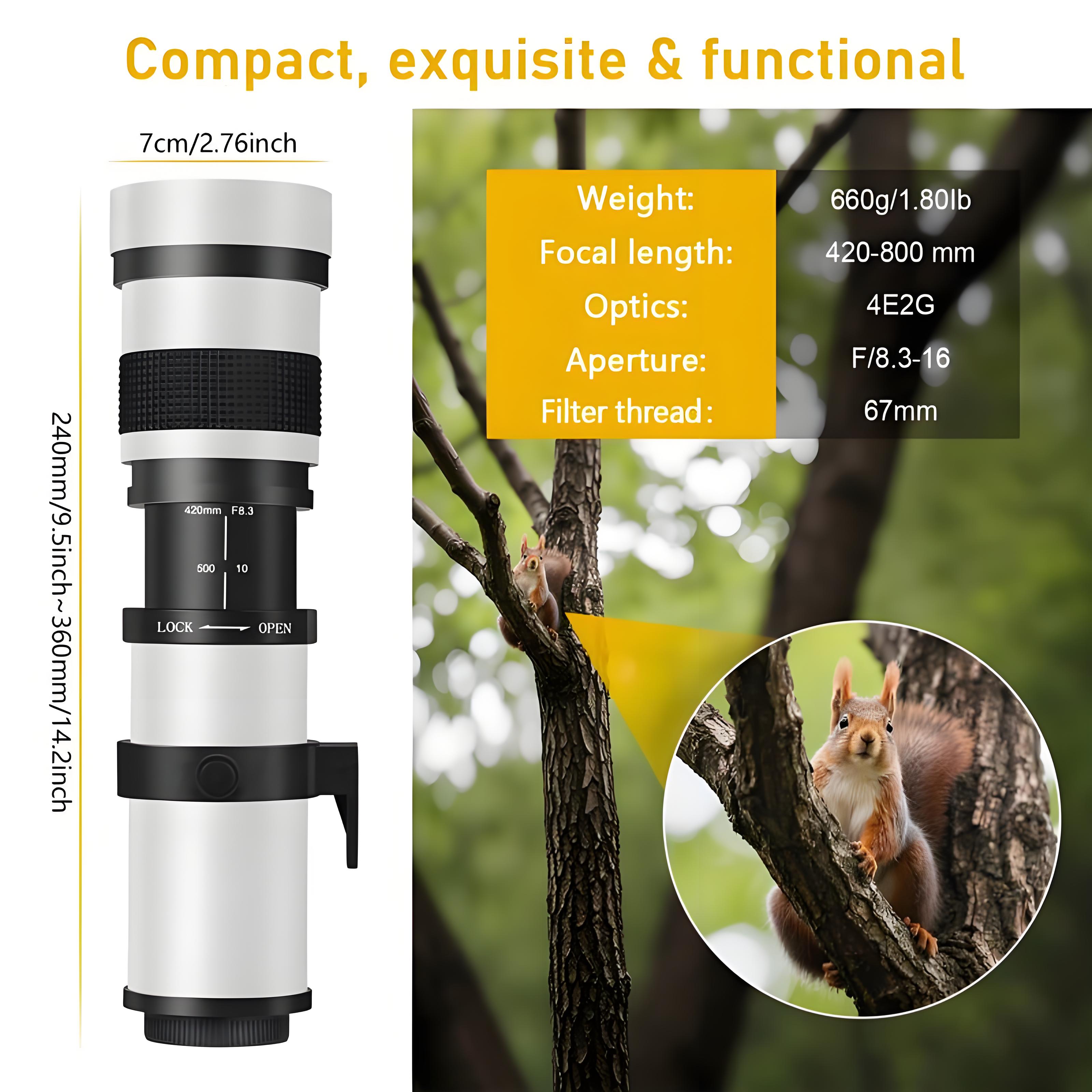 Super Telephoto Lens for Canon - đánh giá và giá Photography Ratio
