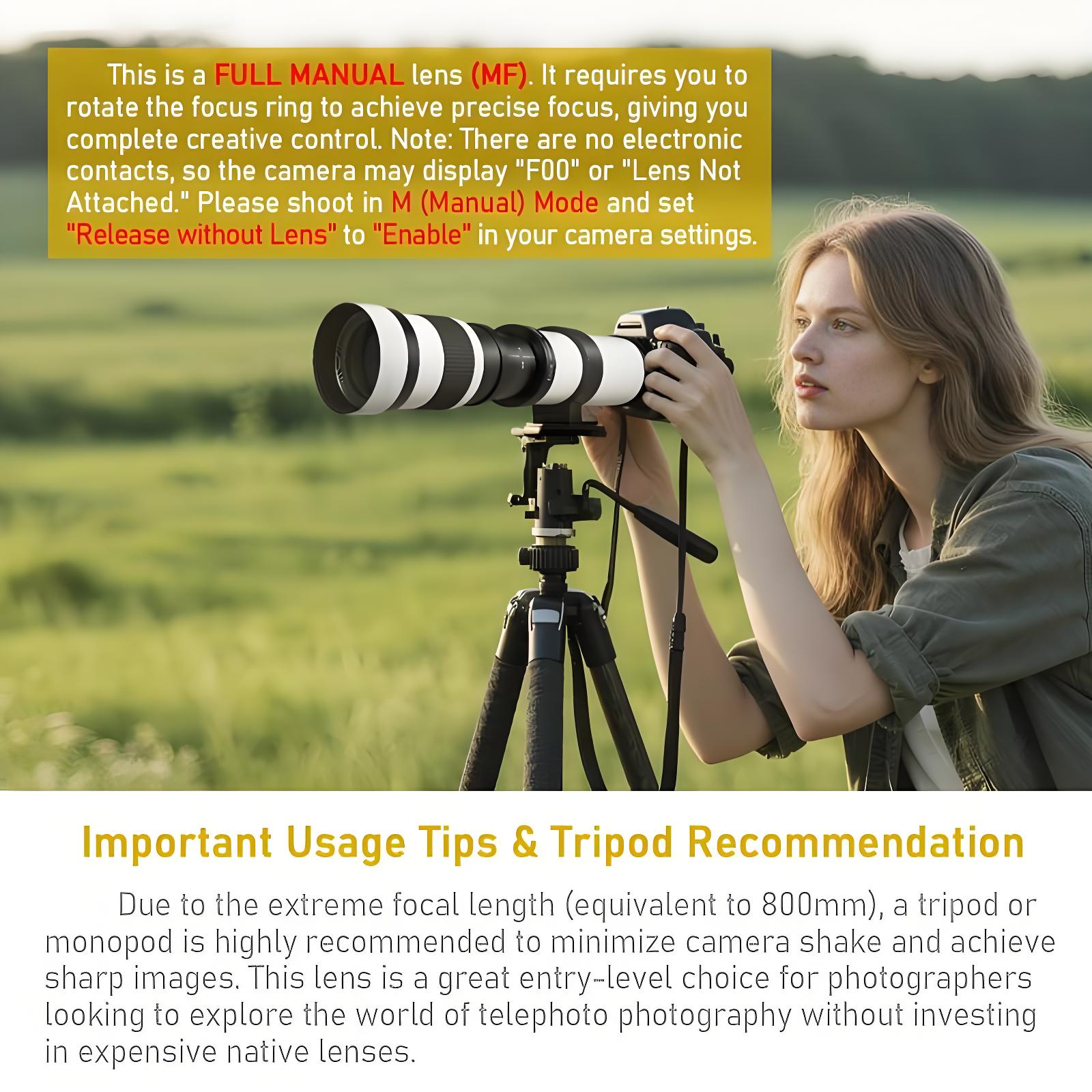 Super Telephoto Lens for Canon - đánh giá và giá Photography Ratio