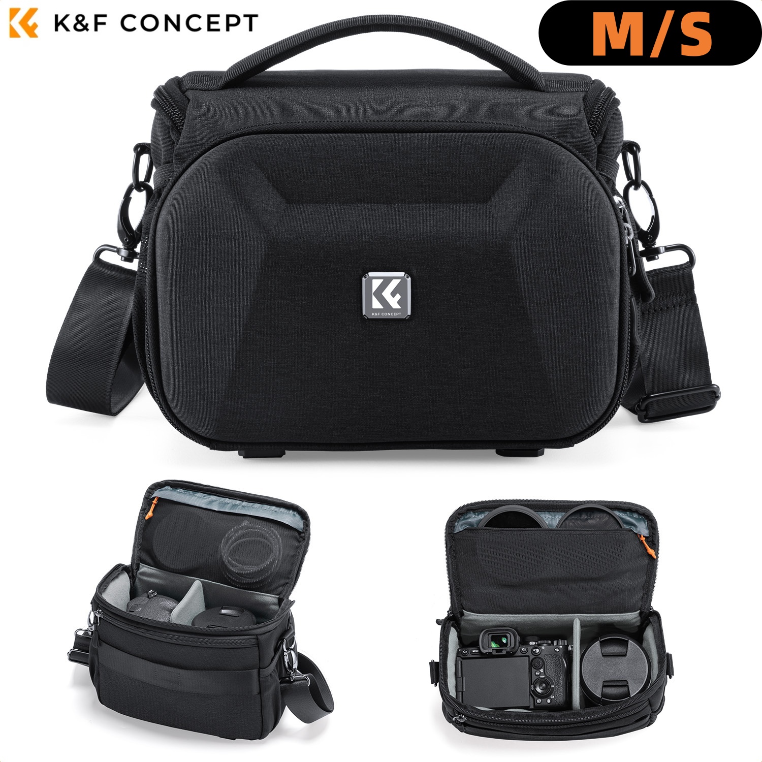 K&F CONCEPT Lightweight Tough  - đánh giá và giá Lens Case Pouch