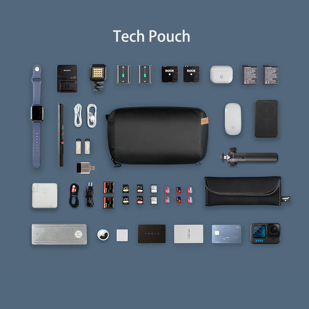 PGYTECH Tech Pouch Organizer B - đánh giá và giá Lens Case Pouch