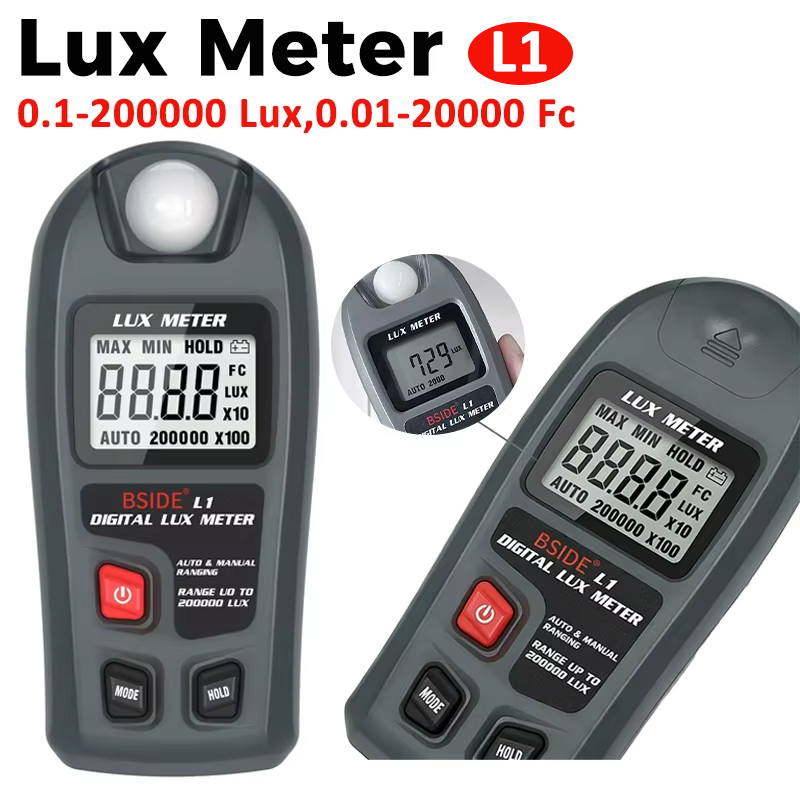 L1 Digital Lux Meter Illuminom - đánh giá và giá Photography Ratio