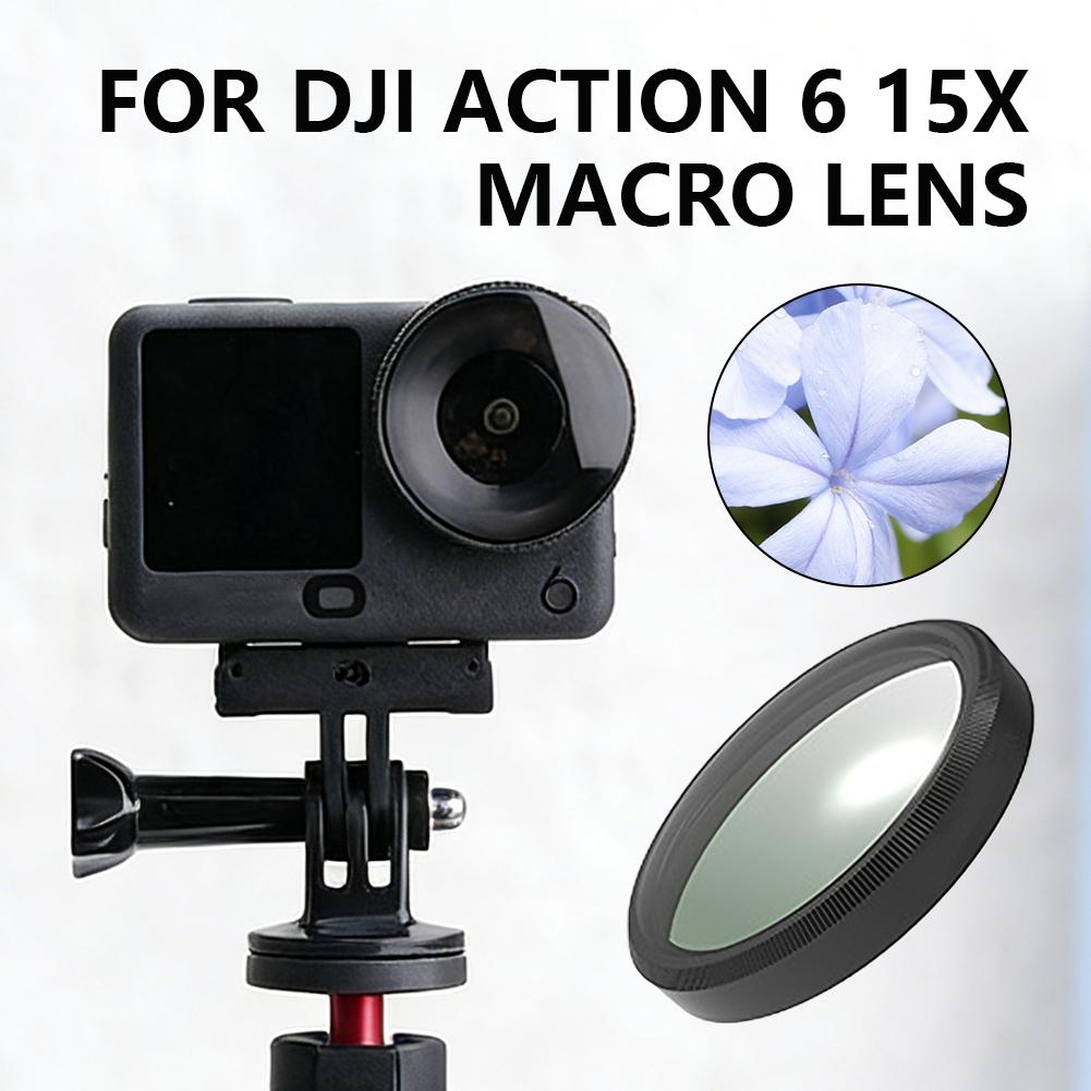 15X Macro Lens For DJI Action  - đánh giá và giá Photography Close Up