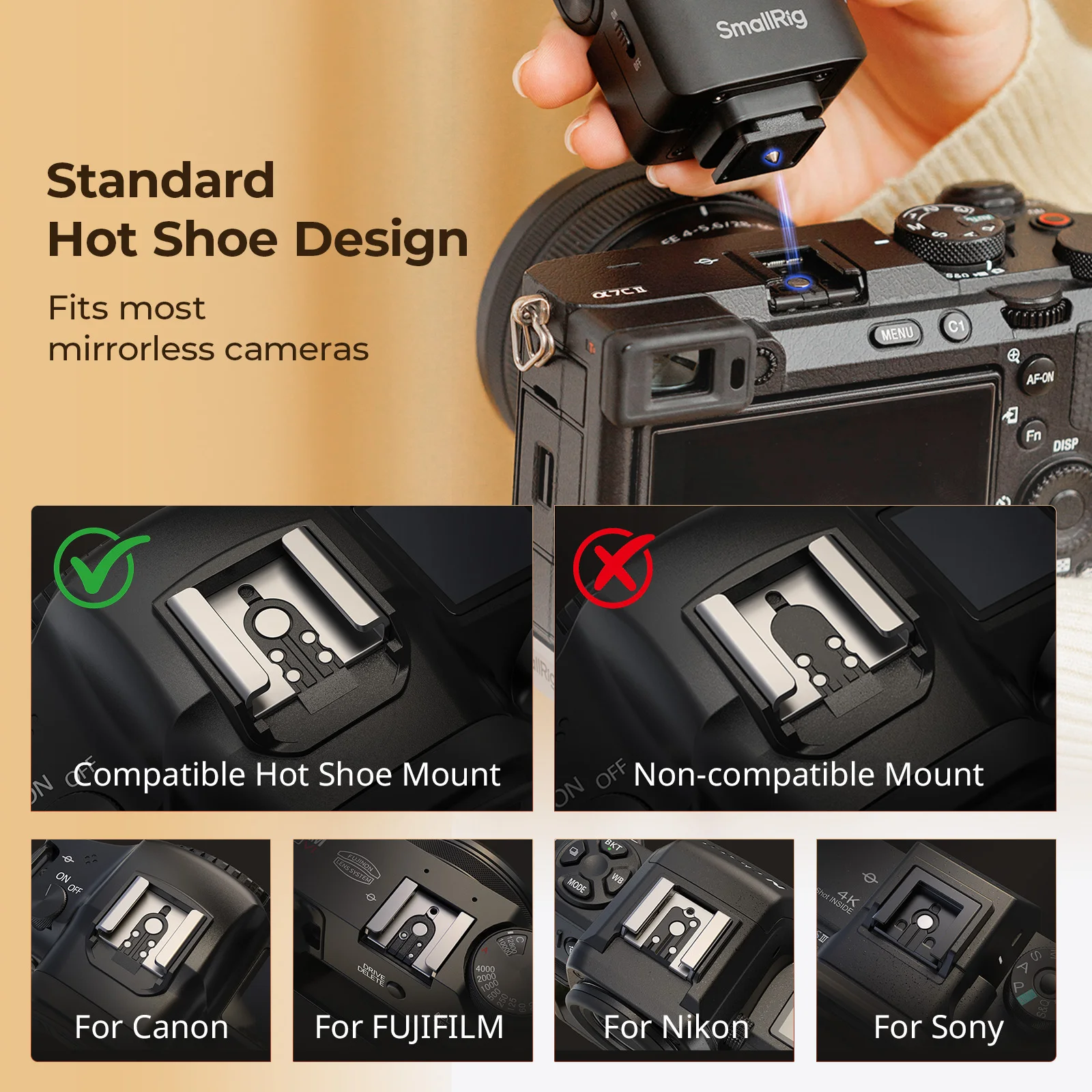 SmallRig 5883 Mini External Fl - đánh giá và giá Speedlite Flash External