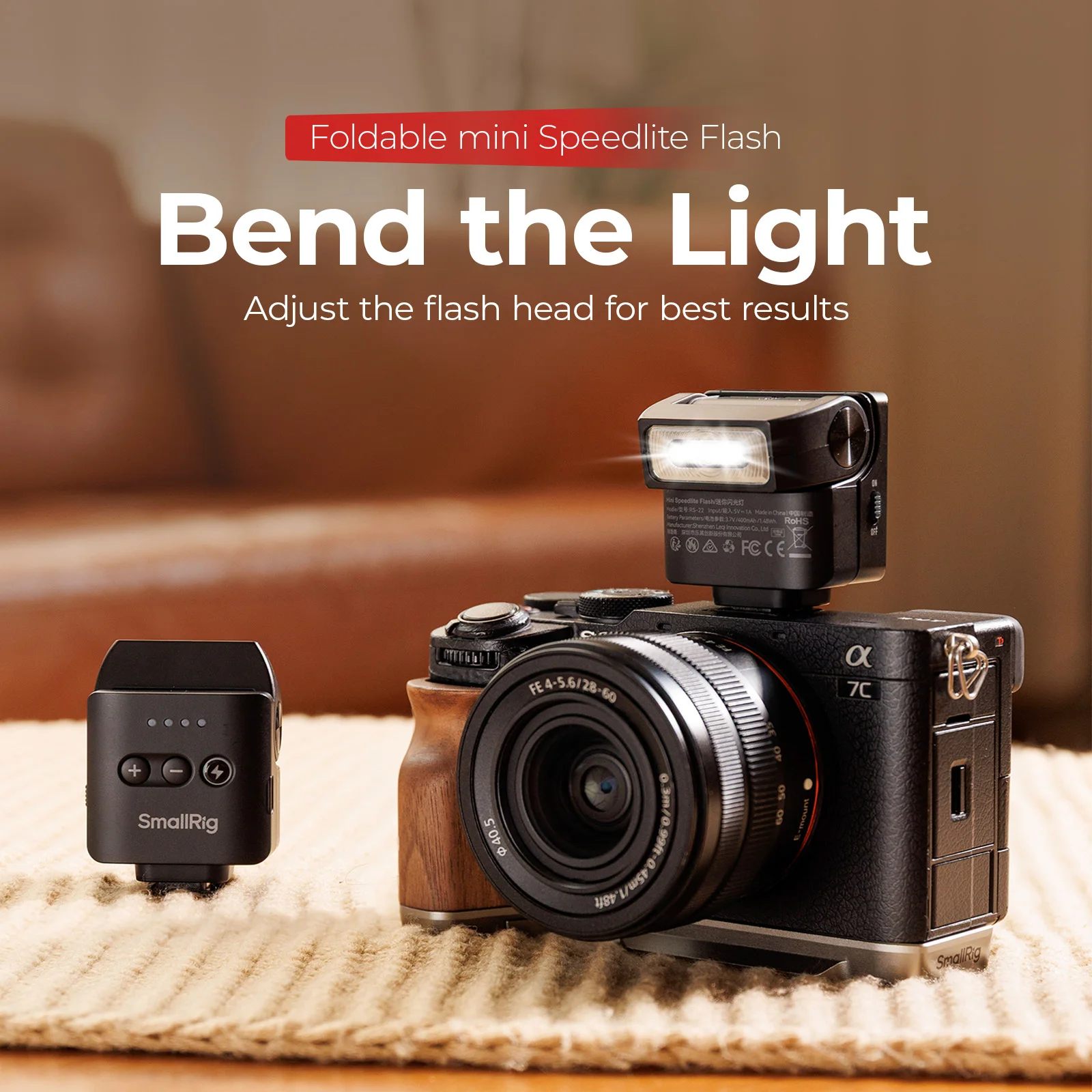 SmallRig 5883 Mini External Fl - đánh giá và giá Speedlite Flash External