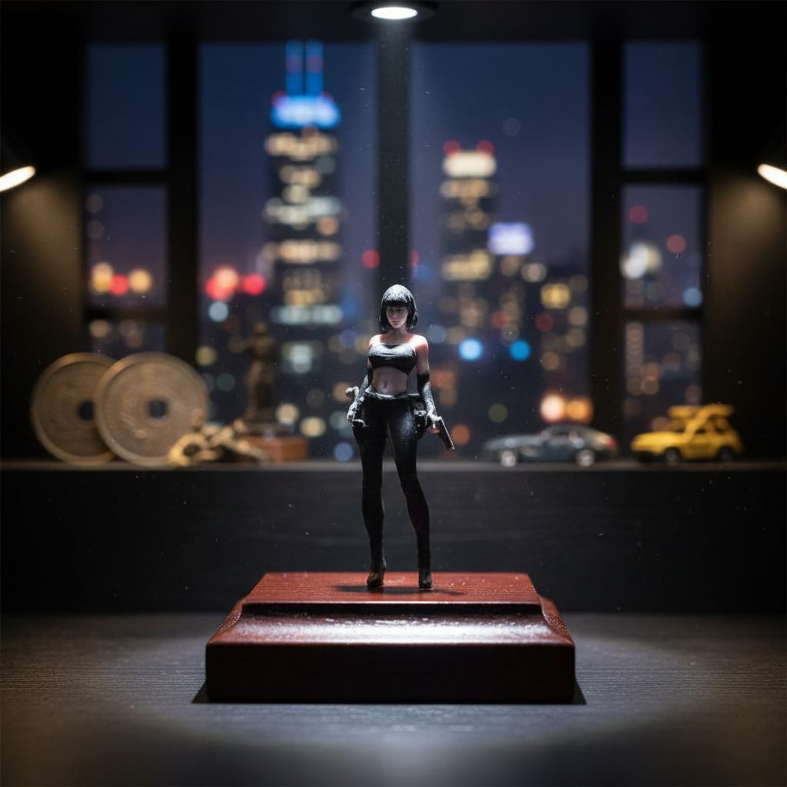1:64 Scale Female Spy Figure R - đánh giá và giá Photography Close Up