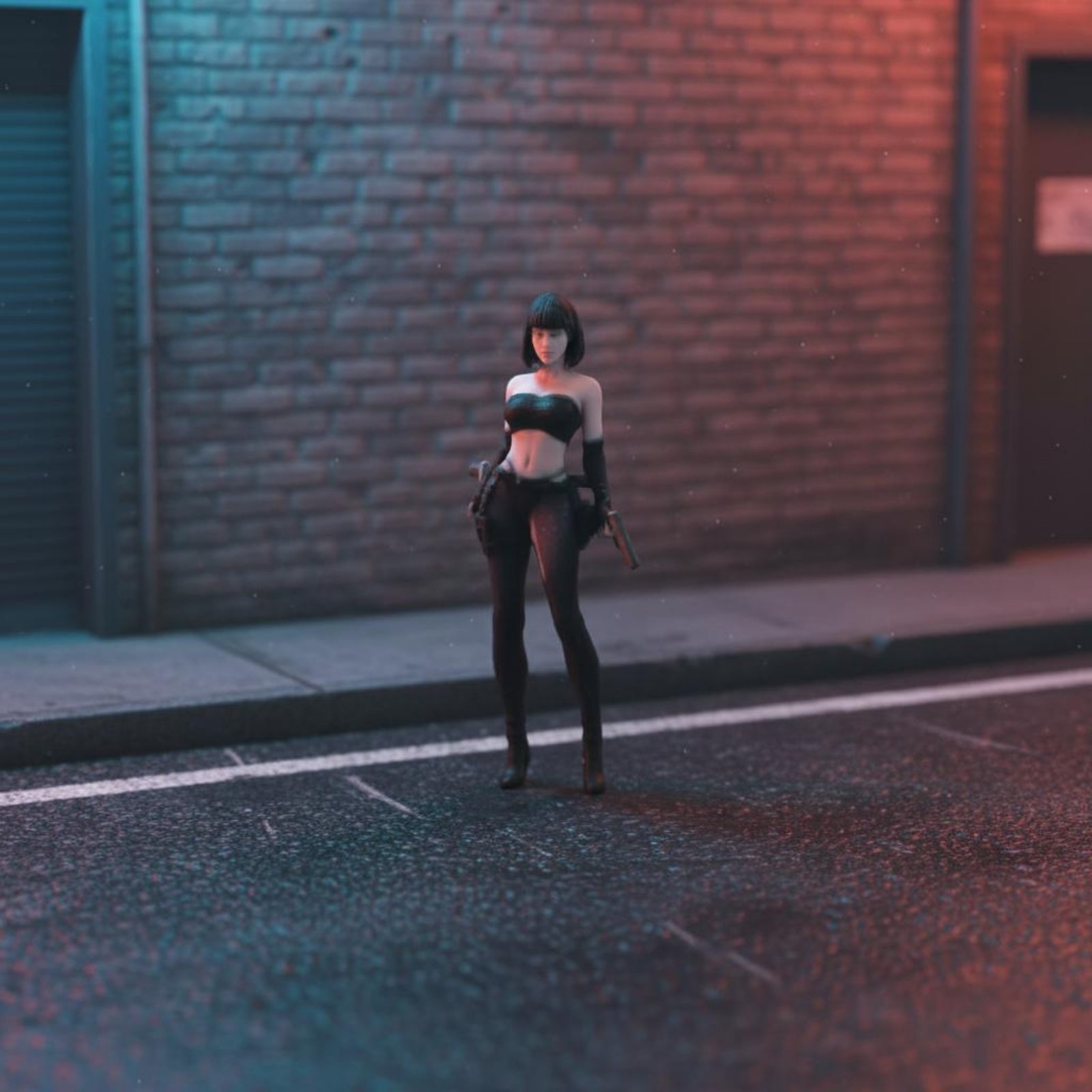 1:64 Scale Female Spy Figure R - đánh giá và giá Photography Close Up