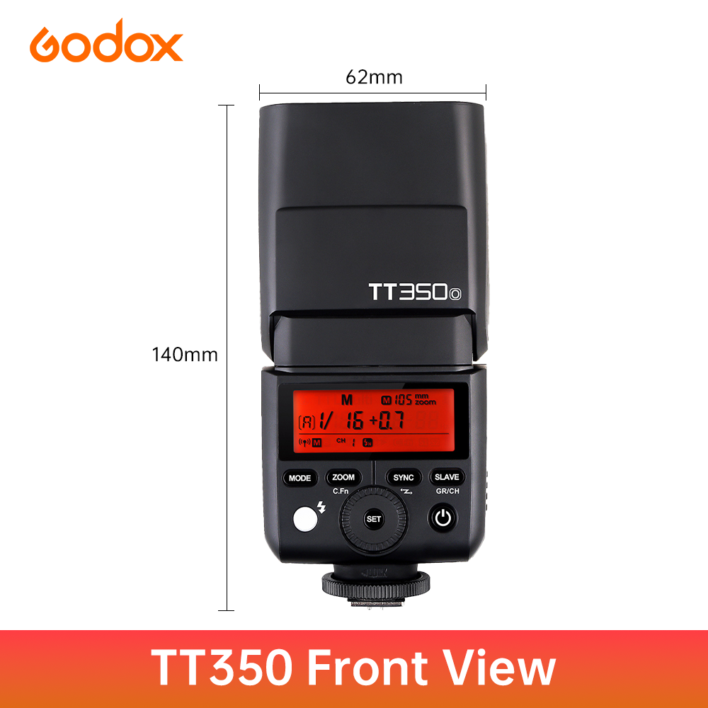 GODOX TT350C TTL Flash for Can - đánh giá và giá Speedlite Flash External
