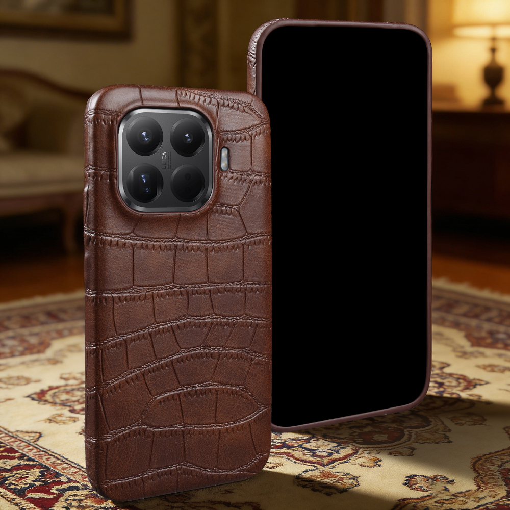 Premium Crocodile Leather Case - đánh giá và giá Photography Xiaomi 17 Ultra