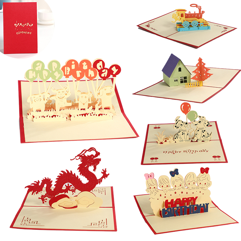 3D Pop Up Card Animal Park Hap - đánh giá và giá Photography Jokes