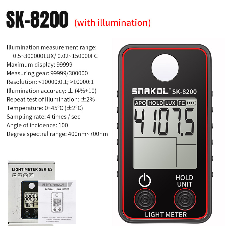 Portable Digital Lux Meter 0~2 - đánh giá và giá Photography Ratio
