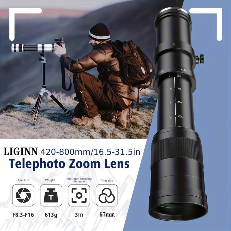 420-800mm F8.3 Full-Frame Medi - đánh giá và giá Photography Ratio
