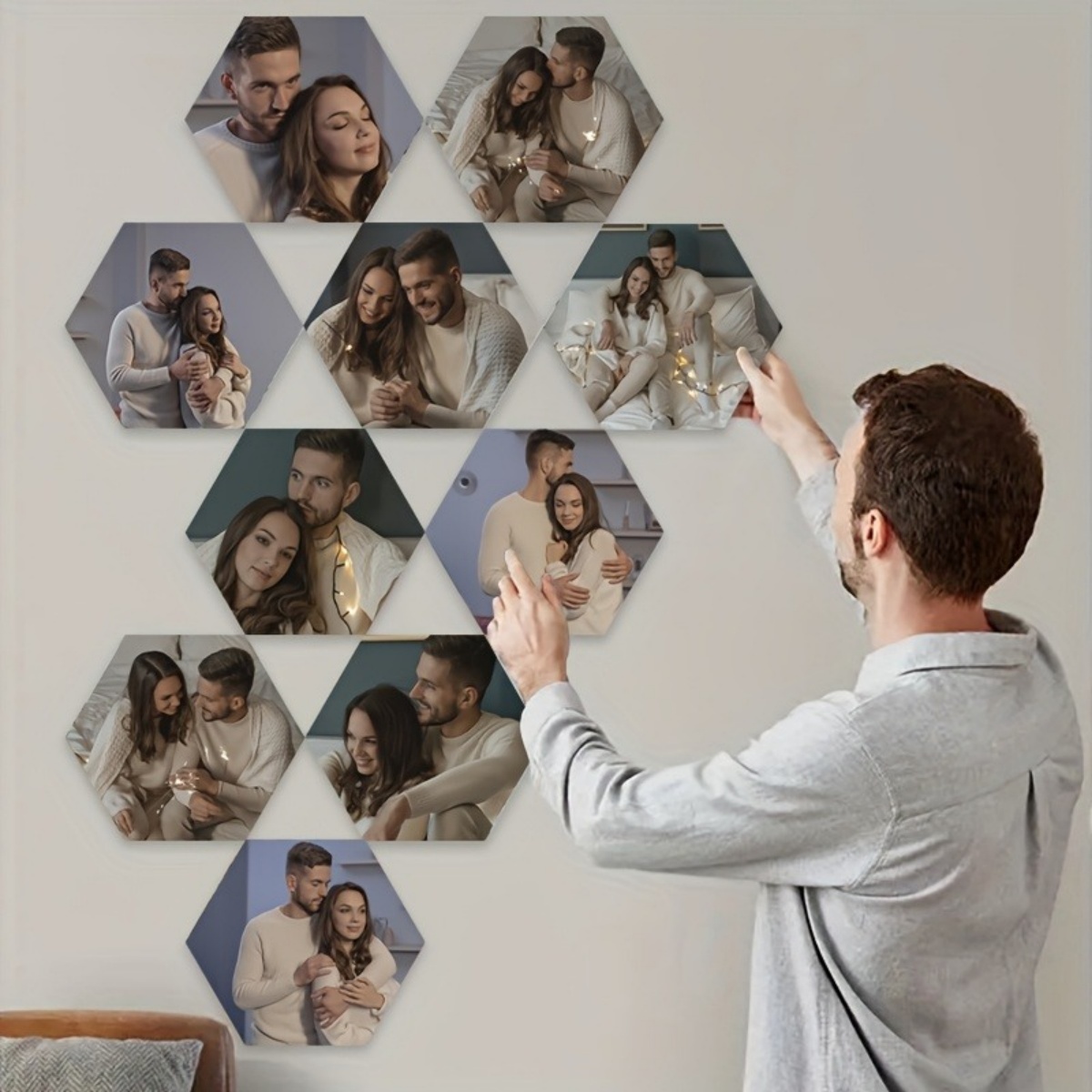 Custom Wall Decor — Modern Hex - đánh giá và giá Photography Ideas