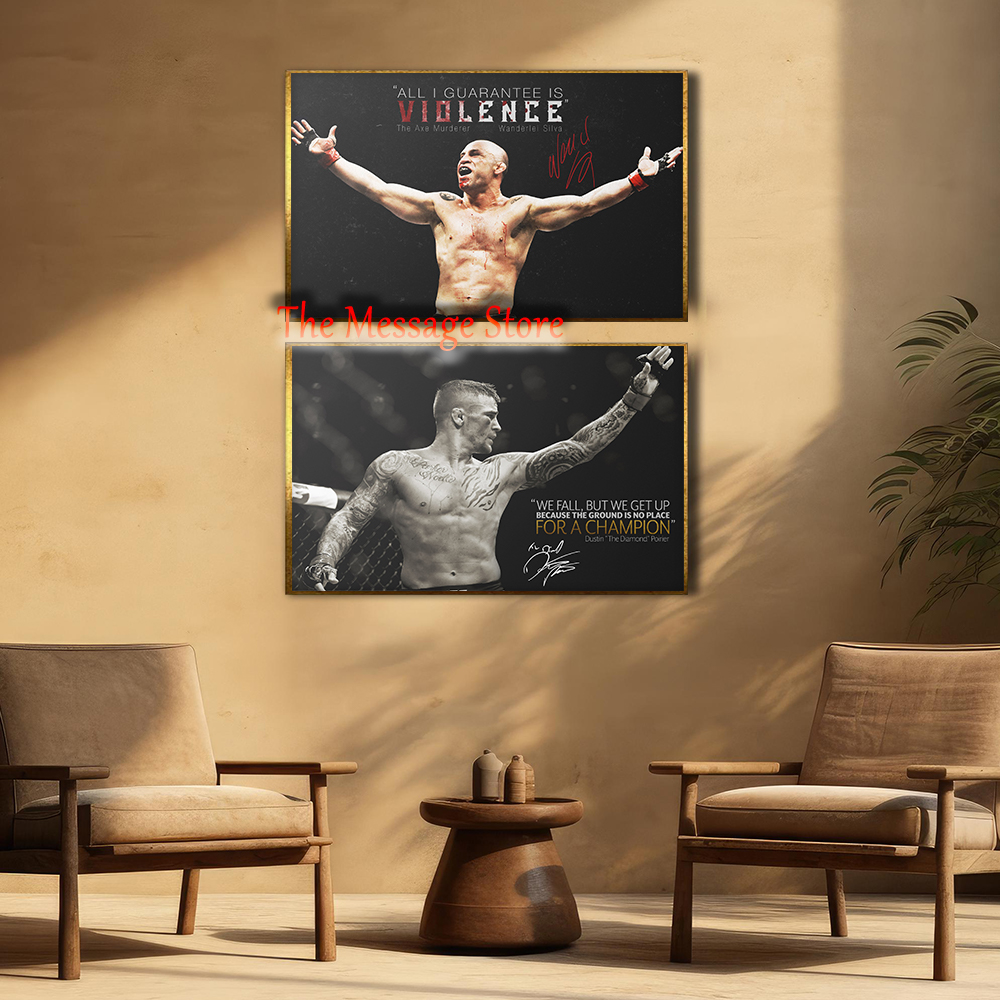 UFC Fighters Art Motivational  - đánh giá và giá Photography Quotes