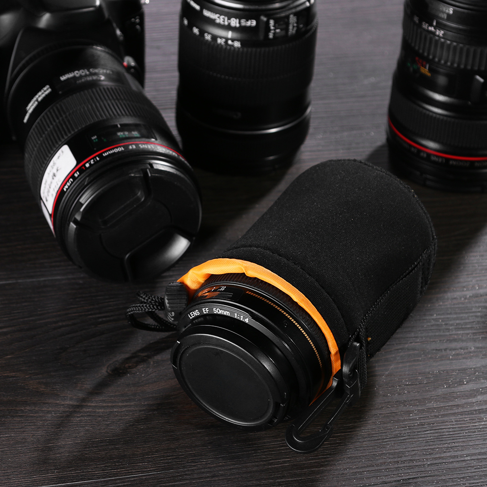 Waterproof Neoprene Camera Len - đánh giá và giá Lens Case Pouch