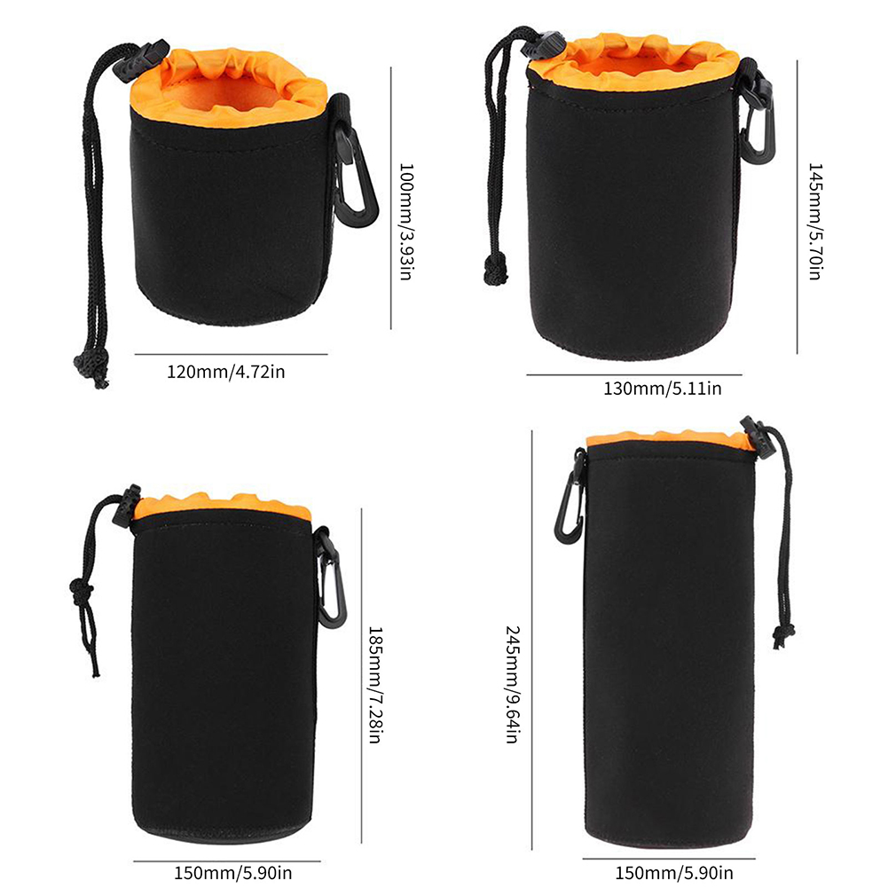 Waterproof Neoprene Camera Len - đánh giá và giá Lens Case Pouch