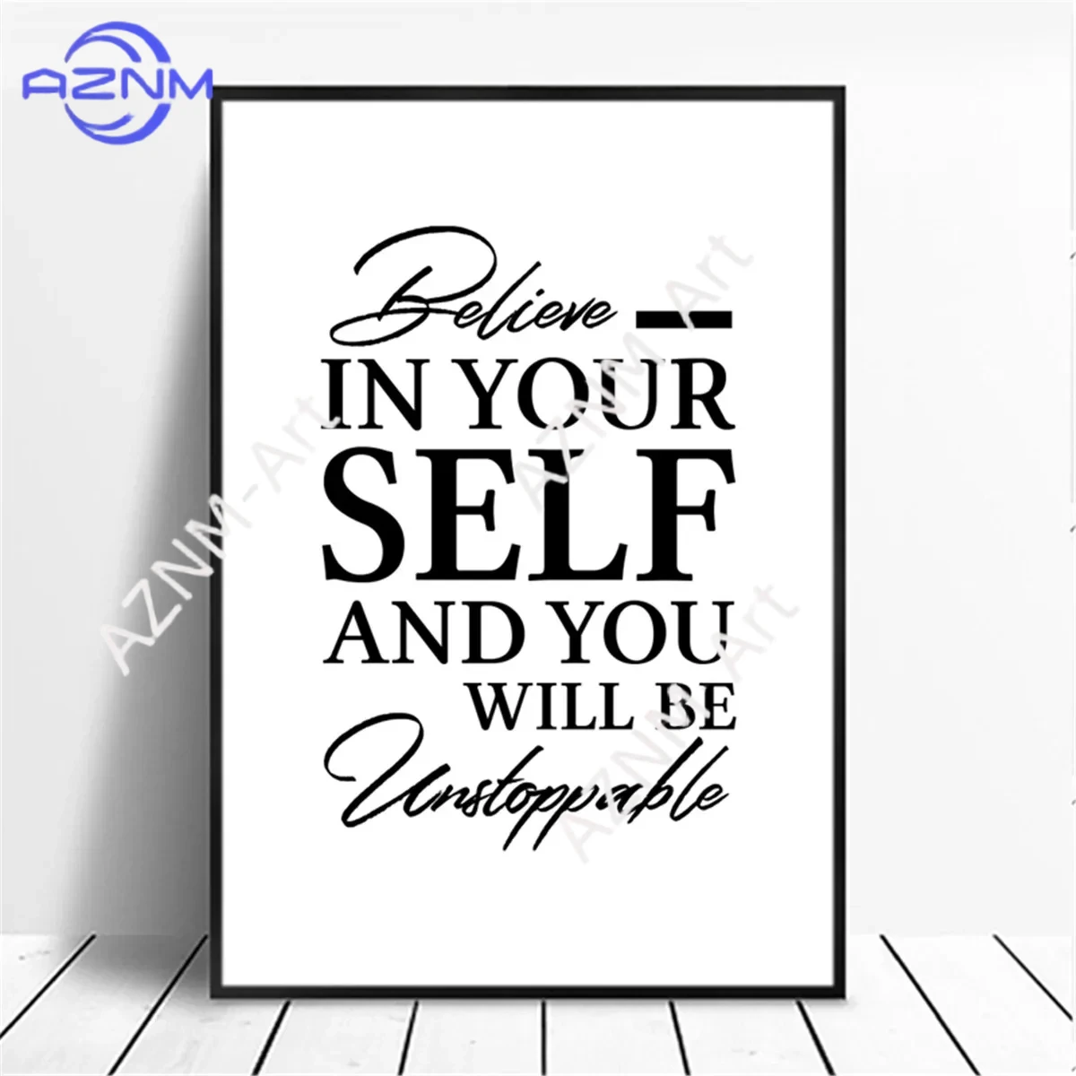 1PC Canvas Painting Positive E - đánh giá và giá Photography Quotes