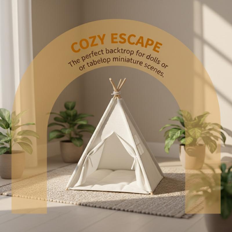 1: 12 Tent Model Decoration Sc - đánh giá và giá Photography Ideas