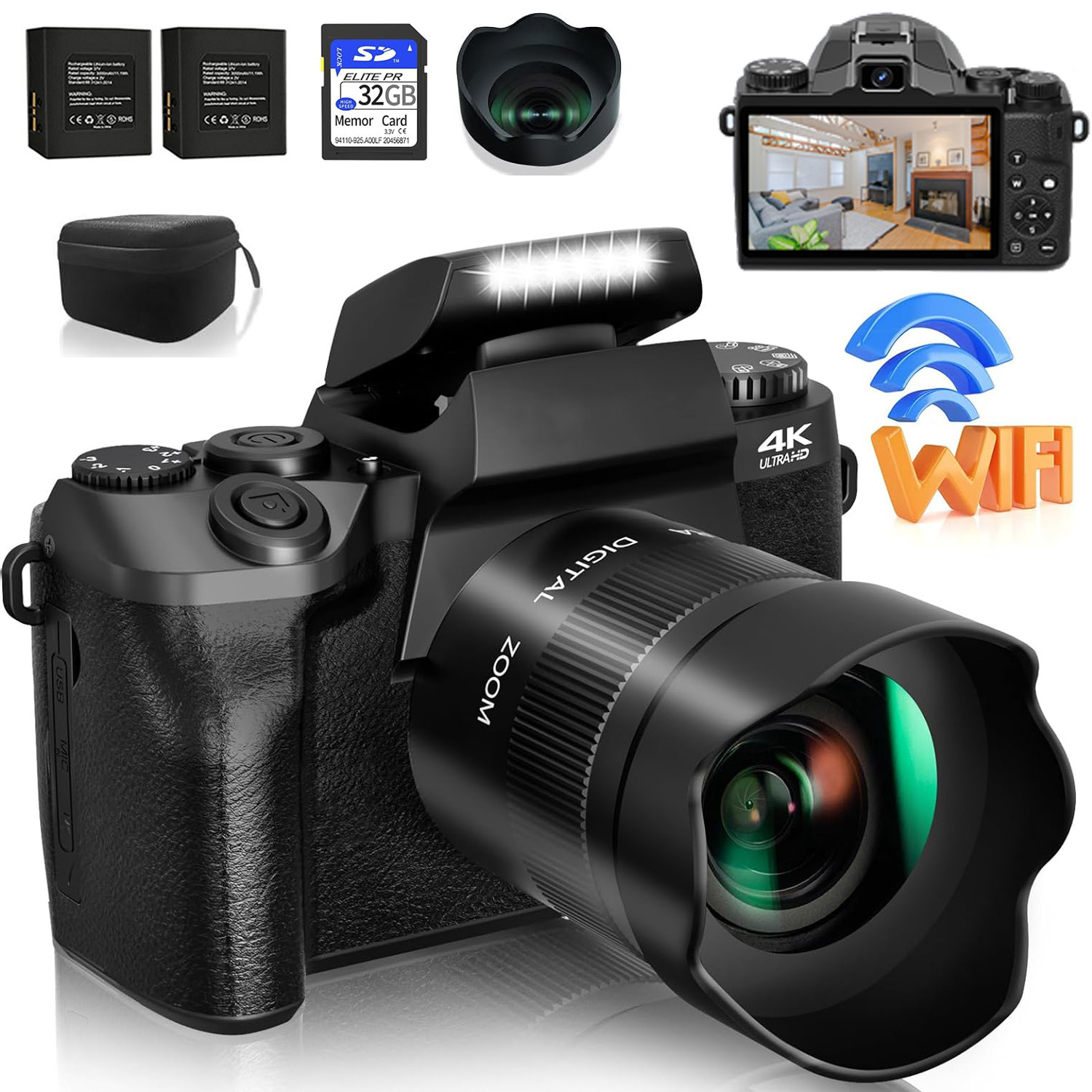 64MP Digital Camera SLR DSLR F - đánh giá và giá Photography Ratio
