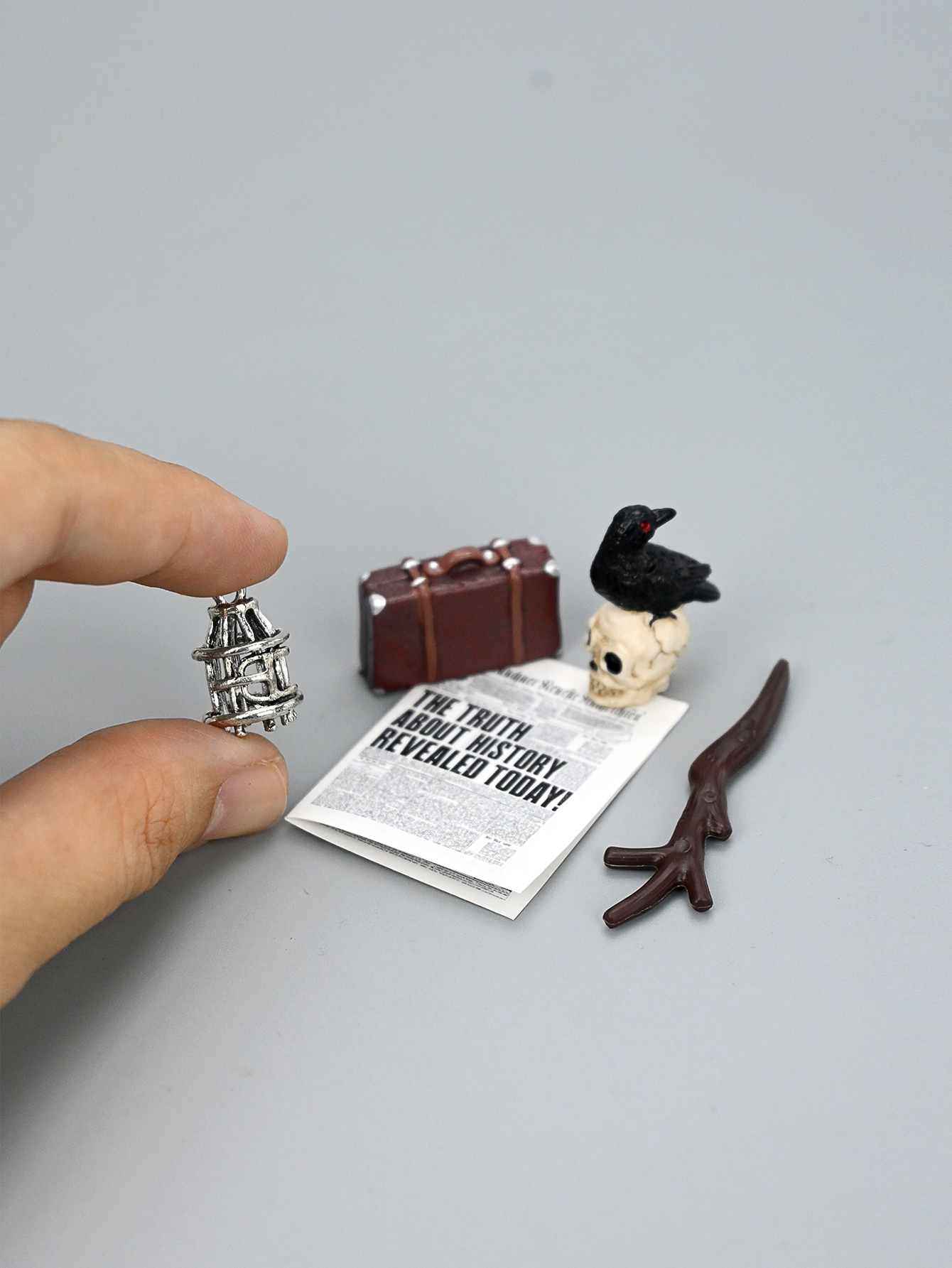 Miniature Academy Luggage Scen - đánh giá và giá Photography Ideas