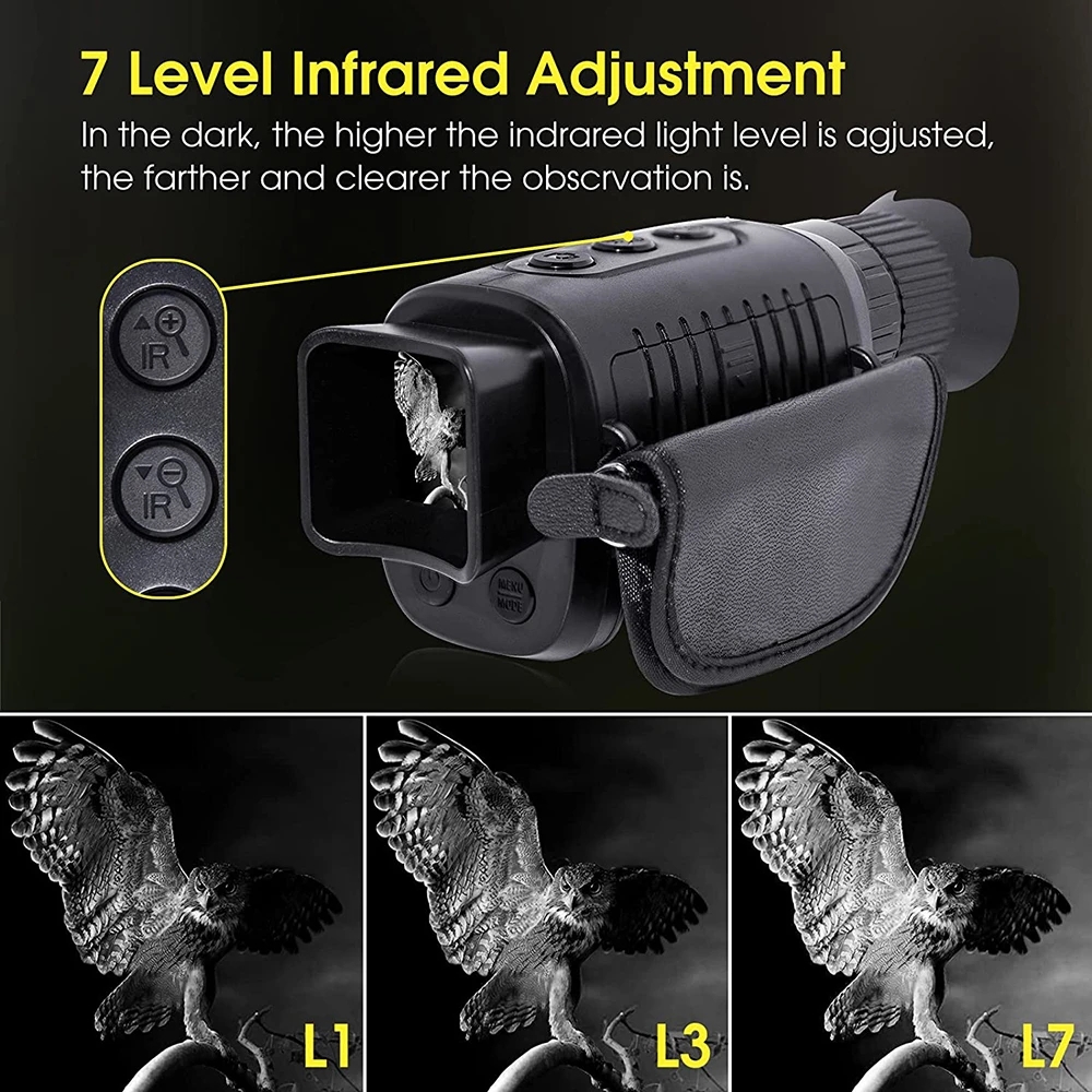 1080P HD Monocular Night Visio - đánh giá và giá Photography Ratio
